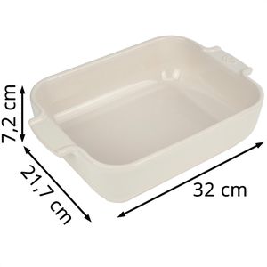 Produktbild für Auflaufform Peugeot Appolia 60046, ecru, aus Keramik