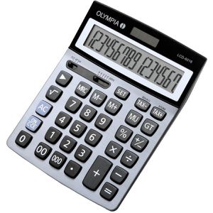 Produktbild für Taschenrechner Olympia LCD 6016, MwSt-Berechnung