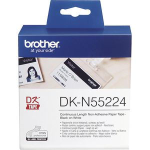 Produktbild für Brother-Etiketten Brother DK-N55224, weiß