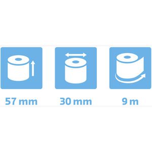 Produktbild für Thermorollen Exacompta 40642DE 57mm x 9m x 12mm