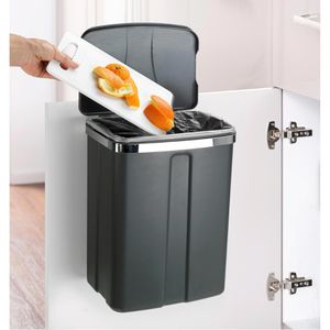 Produktbild für Mülleimer Wenko grau