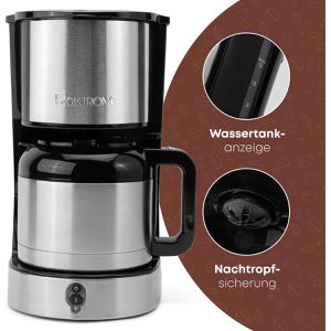 Produktbild für Kaffeemaschine Clatronic KA 3805, mit Thermoskanne