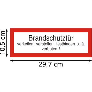 Produktbild für Hinweisschild Abtec DIN 4066, Kunststoff