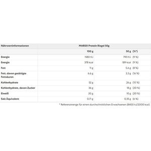 Produktbild für Proteinriegel Mars Protein, 18 Riegel