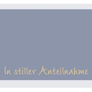 Produktbild für Trauerkarten Sigel DS208, Anteilnahme