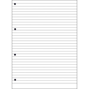 Produktbild für Briefblock Herlitz 733410 x-book, A4