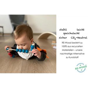 Produktbild für Rechenschieber Wissner RE-Wood, 100 Perlen