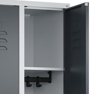 Produktbild für Spind CP-Möbel Classic PLUS, anthrazit