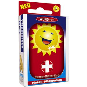 Pflaster WUNDmed Pflasterbox Metall, 36 Strips