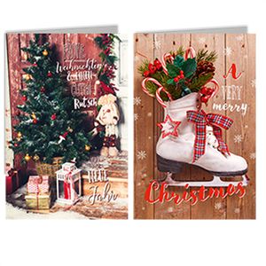Produktbild für Weihnachtskarte Böttcher-AG 99sk5536, sortiert