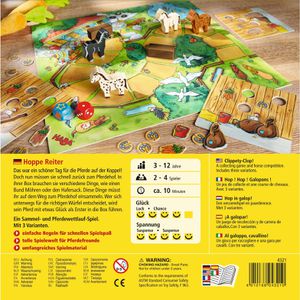Produktbild für Brettspiel Haba 1004321001, Hoppe Reiter