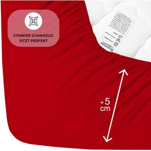 Produktbild für Spannbettlaken Buymax Jersey, 140 x 200 cm