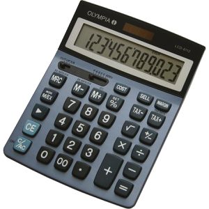 Produktbild für Taschenrechner Olympia LCD 6112, MwSt-Berechnung