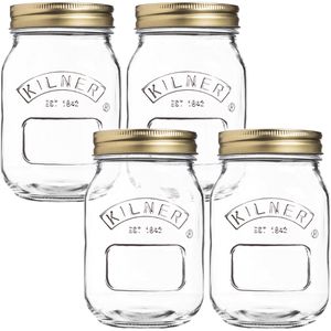 Einmachglas Kilner 0025.400, mit Schraubdeckel