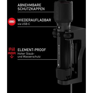 Produktbild für Taschenlampe Ledlenser P7R Pro, LED, aufladbar