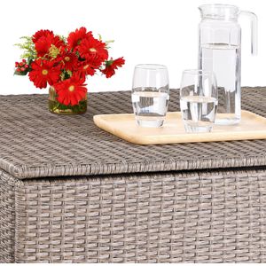 Produktbild für Gartenbox CASARIA 108955, aus Polyrattan