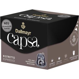 Produktbild für Kaffeekapseln Dallmayr Capsa Espresso Ristretto