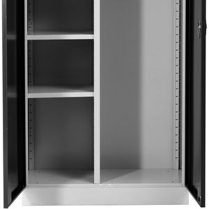 Produktbild für Mehrzweckschrank G-Office UNC.19/N, abschließbar, anthrazit