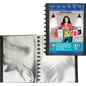 Sichtbuch Oxford 100421115 vario-zipp, aus PP, A4