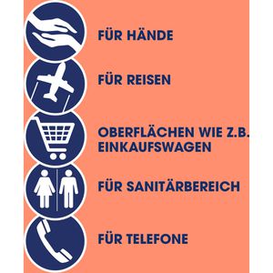 Produktbild für Reinigungstücher Sagrotan Hygiene-Tücher, feucht