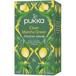 Tee Pukka Clean Matcha Green, BIO