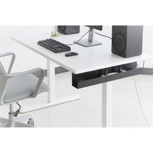 Produktbild für Kabelwanne Digitus DA-90448, schwarz