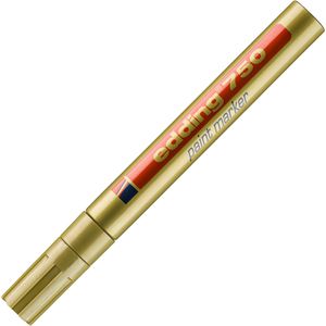 Produktbild für Lackmarker Edding 750, gold