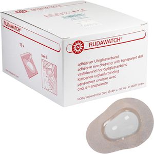 Produktbild für Augenpflaster Nobamed Rudawatch, Größe L,wasserdicht, sensitiv
