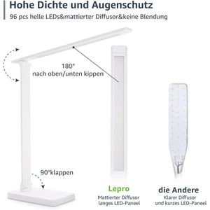 Produktbild für Schreibtischlampe Lepro mit LED
