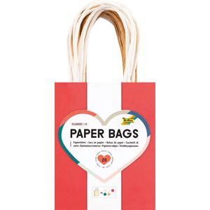 Produktbild für Papiertüten Folia Classic S, 21259, bunt