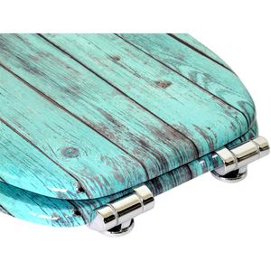 Produktbild für WC-Sitz Sanilo Lumber A685276, oval, aus Holz