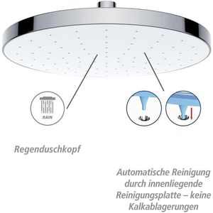 Produktbild für Kopfbrause Wenko Automatic Cleaning, verchromt