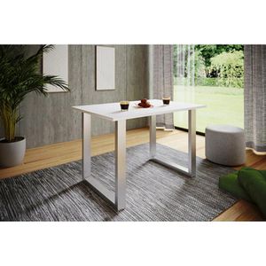 Produktbild für Esstisch VCM Xona U, 916880, weiß