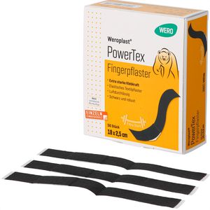 Pflaster Wero PowerTex Fingerpflaster, 50 Strips