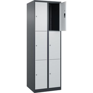 Schließfachschrank CP-Möbel Classic Plus lichtgrau