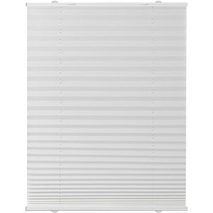 Plissee Lichtblick Haftfix, weiß