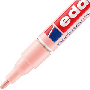 Produktbild für Lackmarker Edding 751, pastellrosa