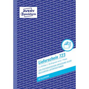 Produktbild für Lieferscheinbuch Zweckform 723, A5
