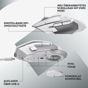 Produktbild für Maus Logitech G502 X Lightspeed, Gaming Mouse