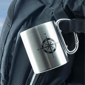 Produktbild für Thermobecher Böttcher-AG mit Henkel, silber