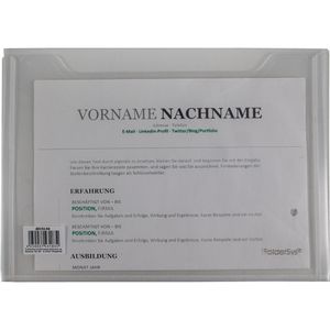 Produktbild für Dokumententasche Foldersys 40154-04, A5