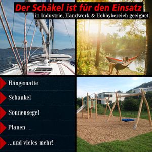 Produktbild für Schäkel PRIOstahl 247, 4300kg