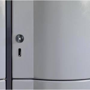 Produktbild für Schließfachschrank CP-Möbel Resisto S5000, grau