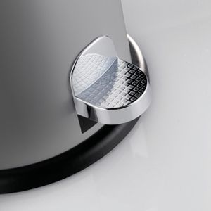 Produktbild für Mülleimer Wesco Kickmaster, cool grey