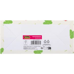 Produktbild für Geschenktüte Idena 31847, Glücksklee