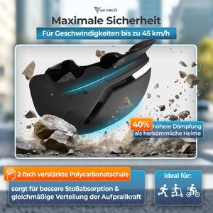 Produktbild für Fahrradhelm Mivelo Nova, für Damen &amp; Herren