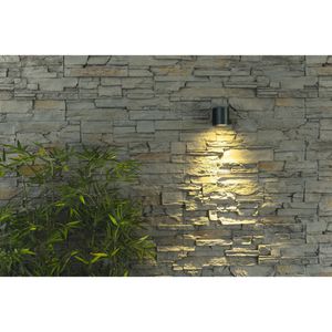 Produktbild für Wandleuchte Heitronic Abajo, aus Aluminium, für außen (IP44)