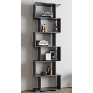 Produktbild für Bücherregal VCM Palusa L, 919086, anthrazit