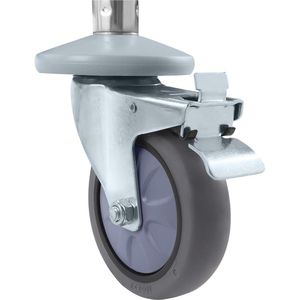 Produktbild für Servierwagen Royal-Catering RCSW-6.2, silber, aus Edelstahl