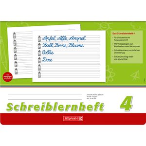 Produktbild für Schreiblernheft Brunnen 1044004, Lineatur 4